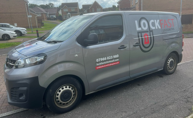 Lockfast Locksmiths Van